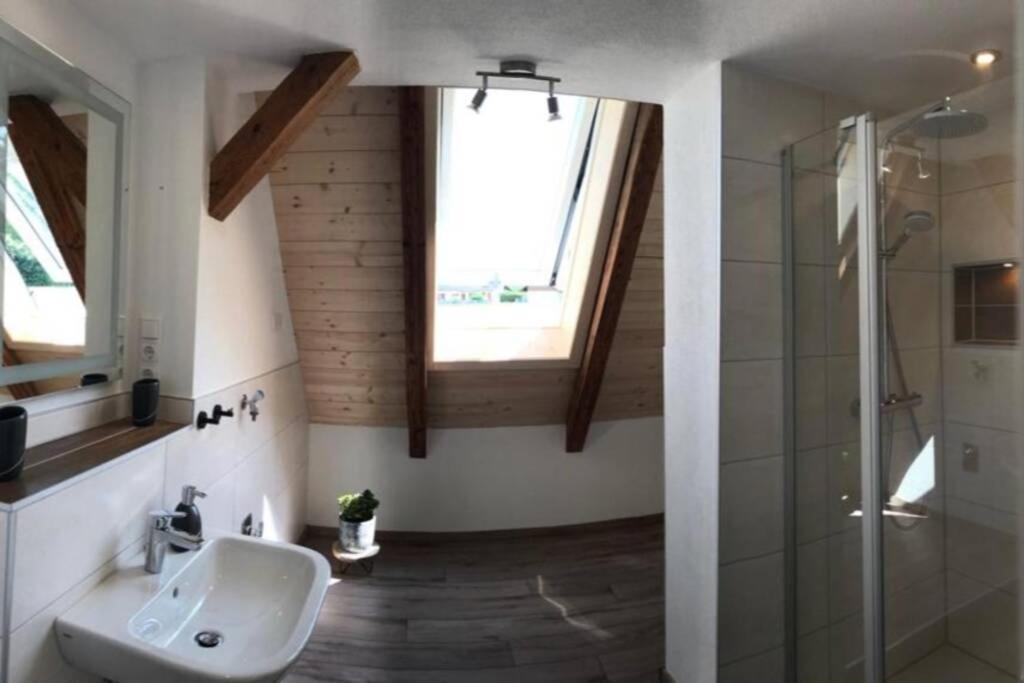 Ruhig Gelegene, Top Moderne Ferienwohnung - Hot Tub Und Sauna Gegen Aufpreis Neuhaus an Der Eger 外观 照片