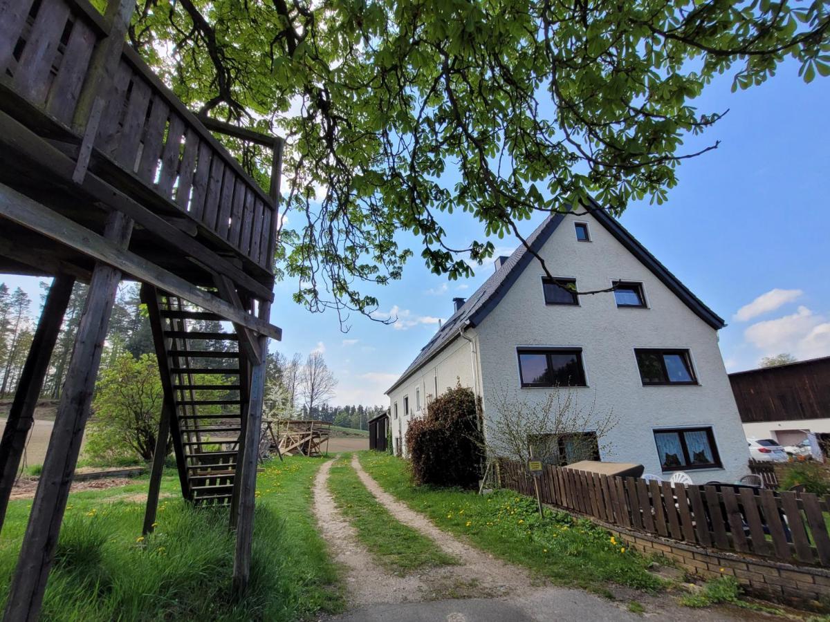 Ruhig Gelegene, Top Moderne Ferienwohnung - Hot Tub Und Sauna Gegen Aufpreis Neuhaus an Der Eger 外观 照片
