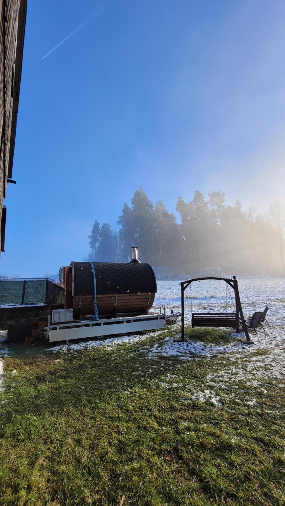 Ruhig Gelegene, Top Moderne Ferienwohnung - Hot Tub Und Sauna Gegen Aufpreis Neuhaus an Der Eger 外观 照片